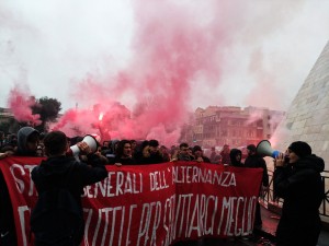 Roma. Corteo studentesco contro gli "Stati Generali dell'Alternanza Scola-Lavoro"